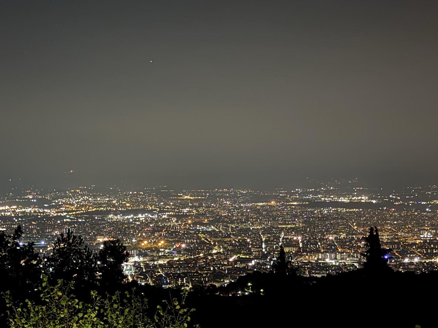 Turin from the hills